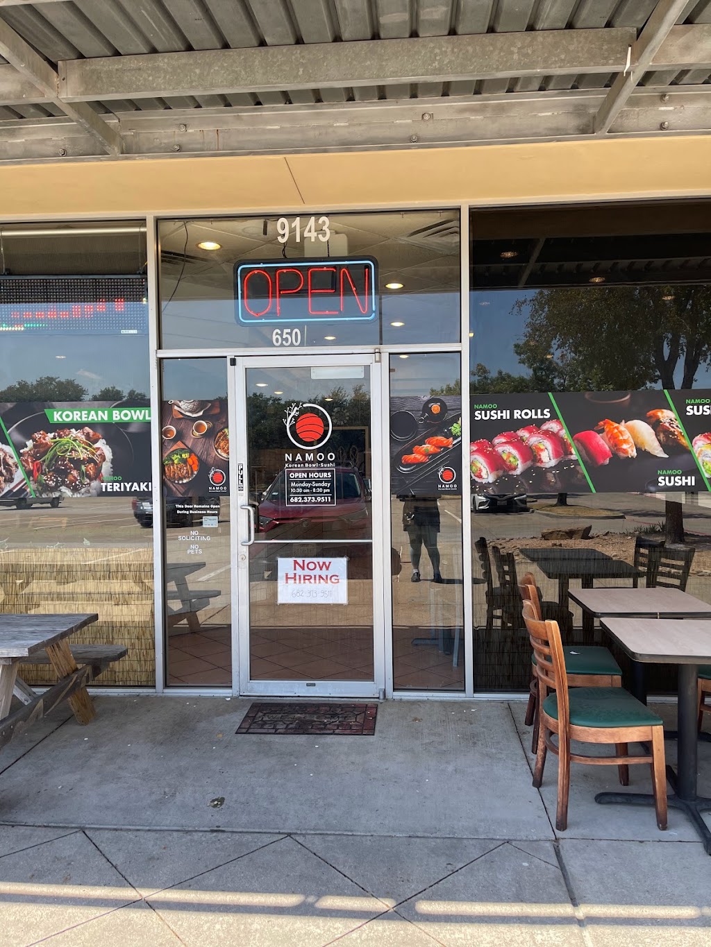 Namoo Sushi & Korean Bowl | restaurant | 9143 26 Blvd #650, North Richland Hills, TX 76180, USA | 6823739511 OR +1 682-373-9511