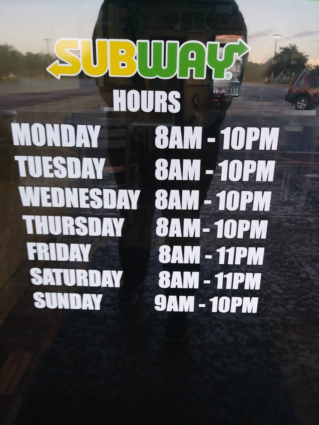 Subway Restaurants | restaurant | 151 Town and Country Dr, Palatka, FL 32177, USA | 3863280008 OR +1 386-328-0008