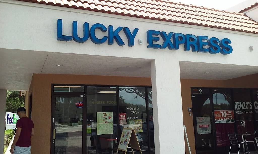 Lucky Express | restaurant | 1906 Clint Moore Rd, Boca Raton, FL 33496, USA | 5619989366 OR +1 561-998-9366