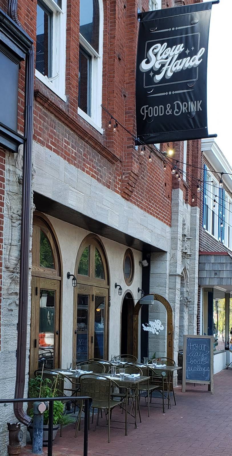 Slow Hand WC | restaurant | 30 N Church St, West Chester, PA 19380, USA | 4849998638 OR +1 484-999-8638