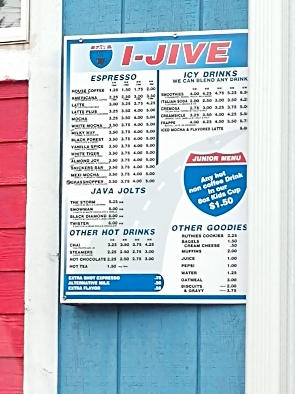 I-Jive Espresso | cafe | 2411 Delaney Rd SE, Salem, OR 97306, USA | 5037431555 OR +1 503-743-1555