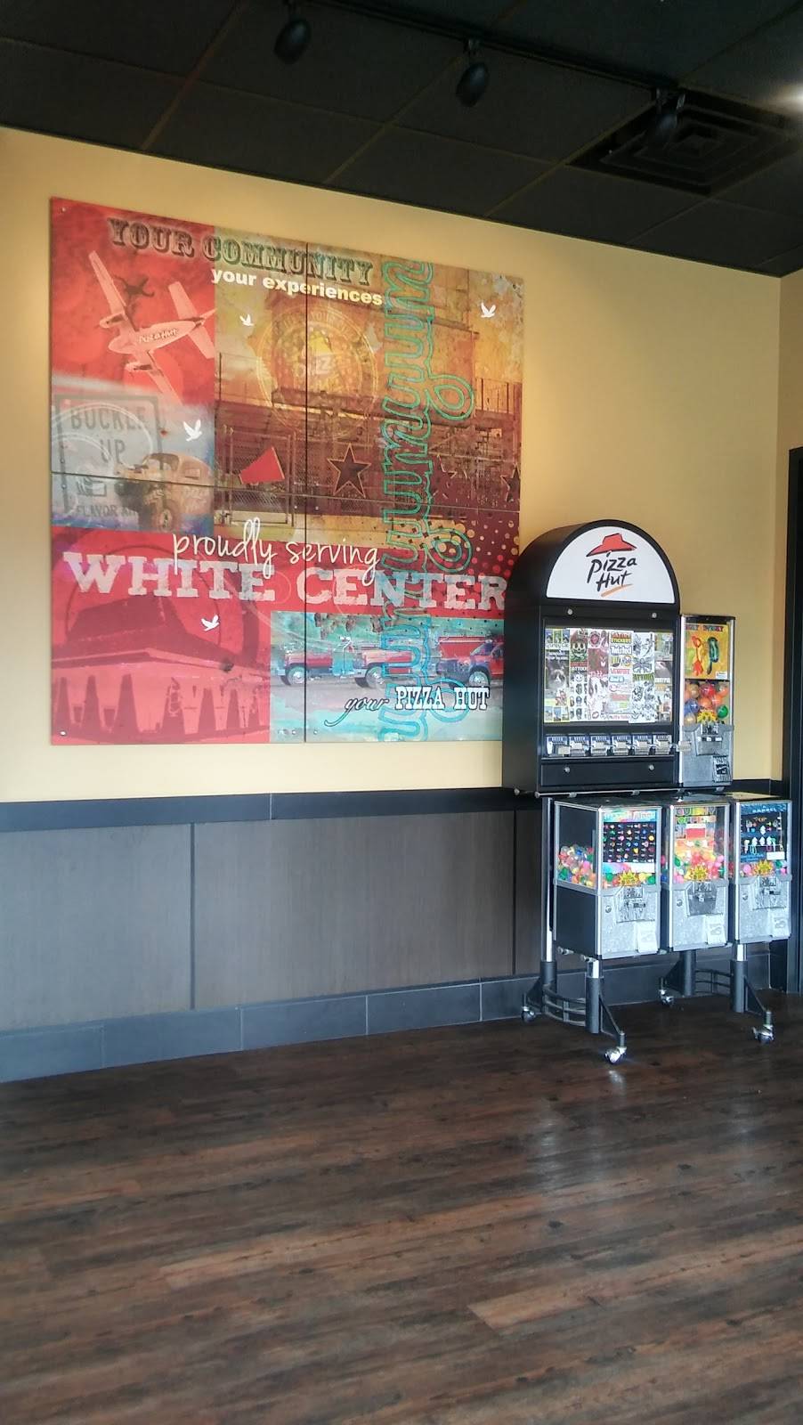 Pizza Hut | meal takeaway | 1517 SW 104th St, Seattle, WA 98146, USA | 2067646000 OR +1 206-764-6000