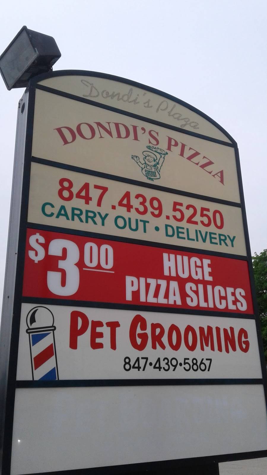 Dondis Pizza | restaurant | 1041 S Arlington Heights Rd b, Arlington Heights, IL 60005, USA | 8474395250 OR +1 847-439-5250
