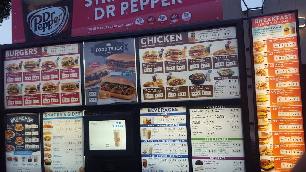 Jack in the Box | restaurant | 1300 League Line Rd, Conroe, TX 77304, USA | 9368902059 OR +1 936-890-2059