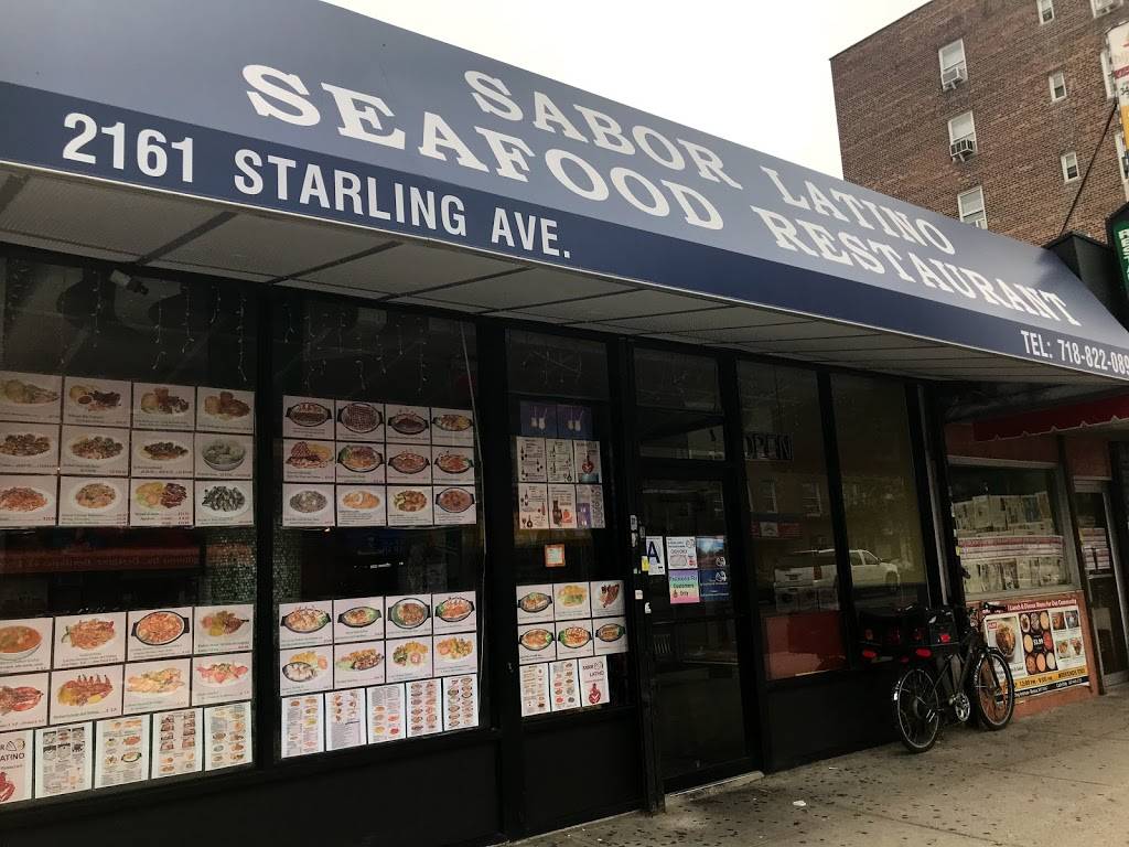 Sabor Latino Seafood Restaurant | restaurant | 2161 Starling Ave, Bronx, NY 10462, USA | 7188220899 OR +1 718-822-0899