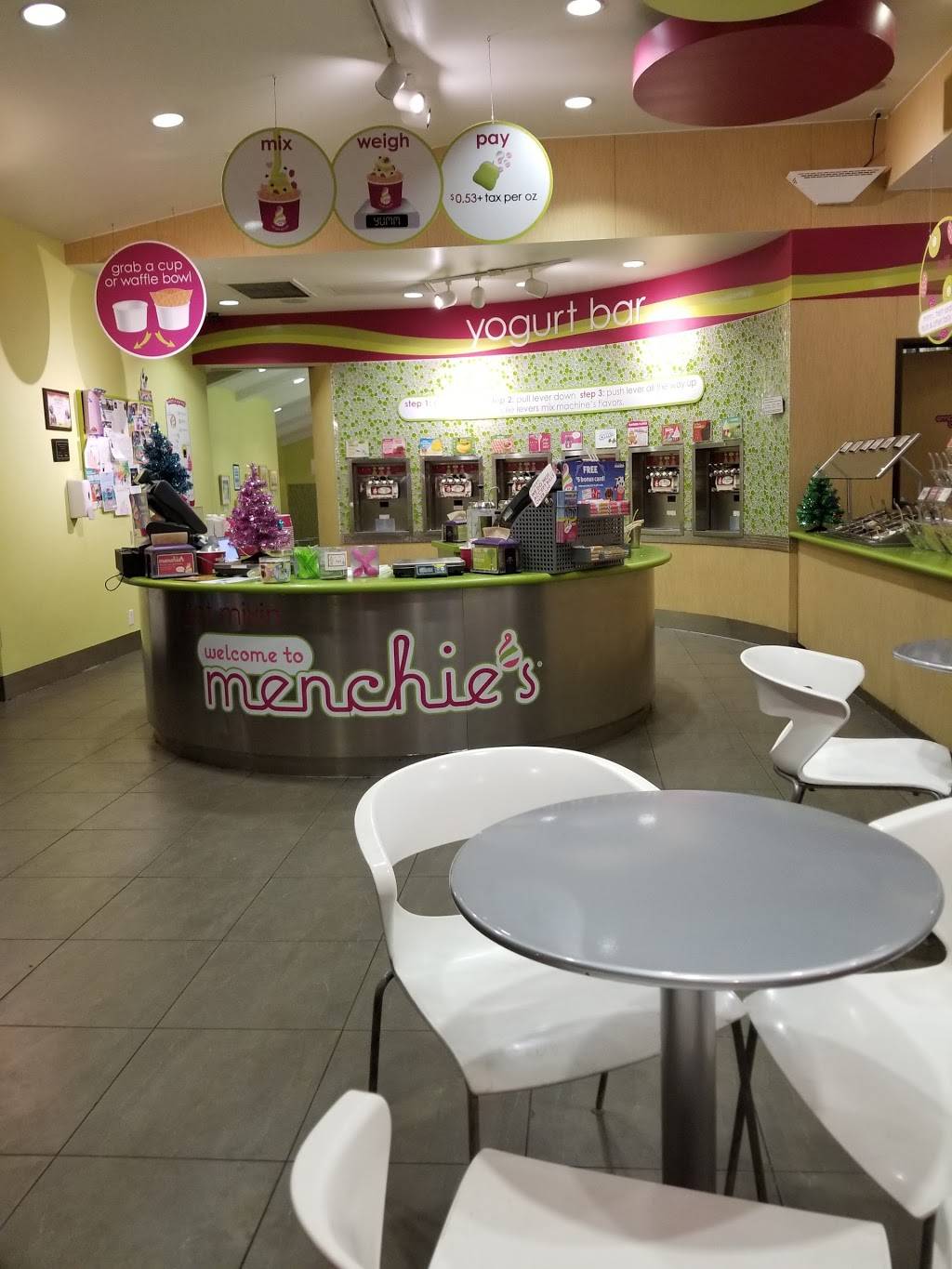 Menchies Frozen Yogurt | bakery | 13369 Ventura Blvd, Sherman Oaks, CA 91423, USA | 8187889900 OR +1 818-788-9900