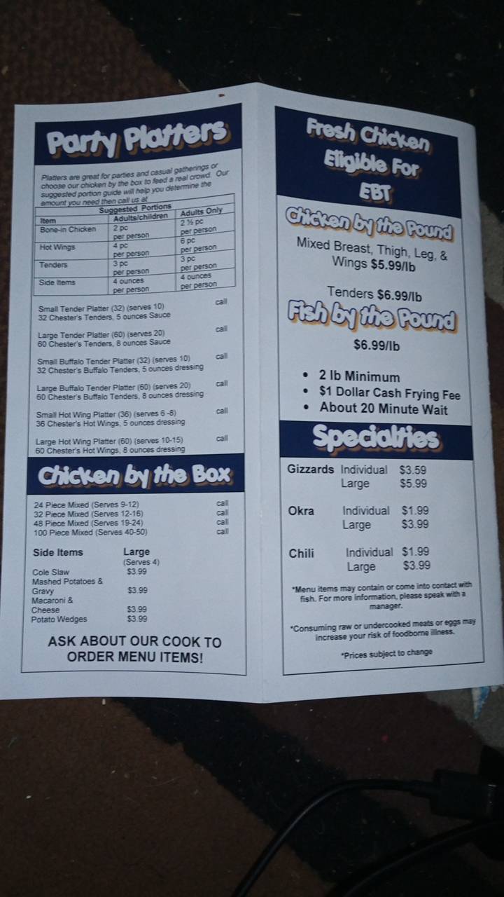 Chesters | restaurant | 2605 Corunna Rd, Flint, MI 48503, USA | 8103420515 OR +1 810-342-0515