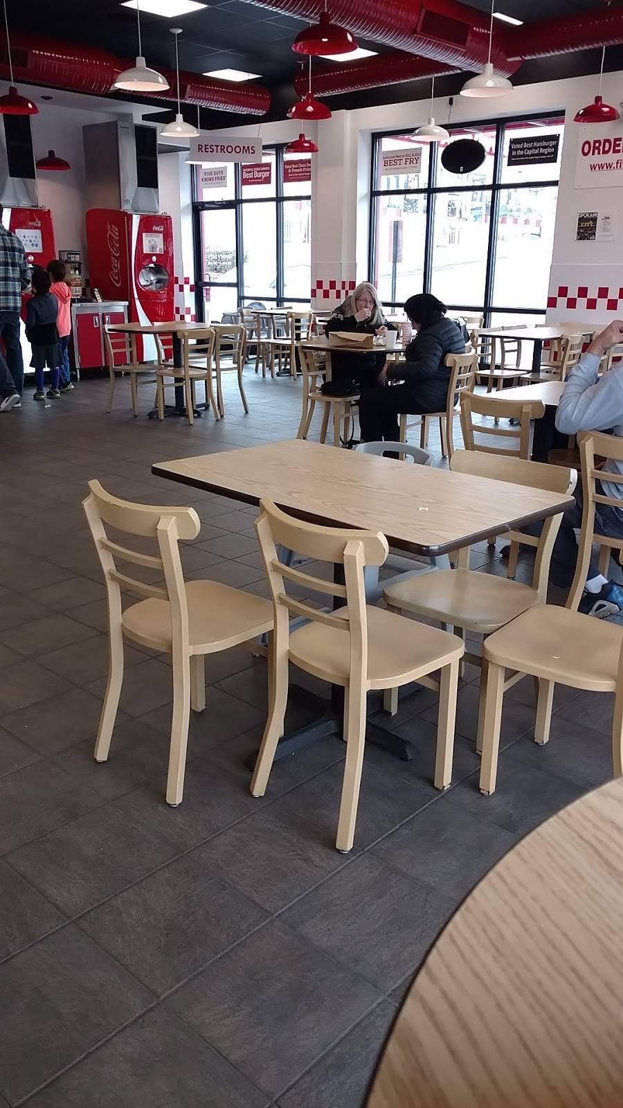 Five Guys | meal takeaway | 845 W Main St, Branford, CT 06405, USA | 2032084167 OR +1 203-208-4167