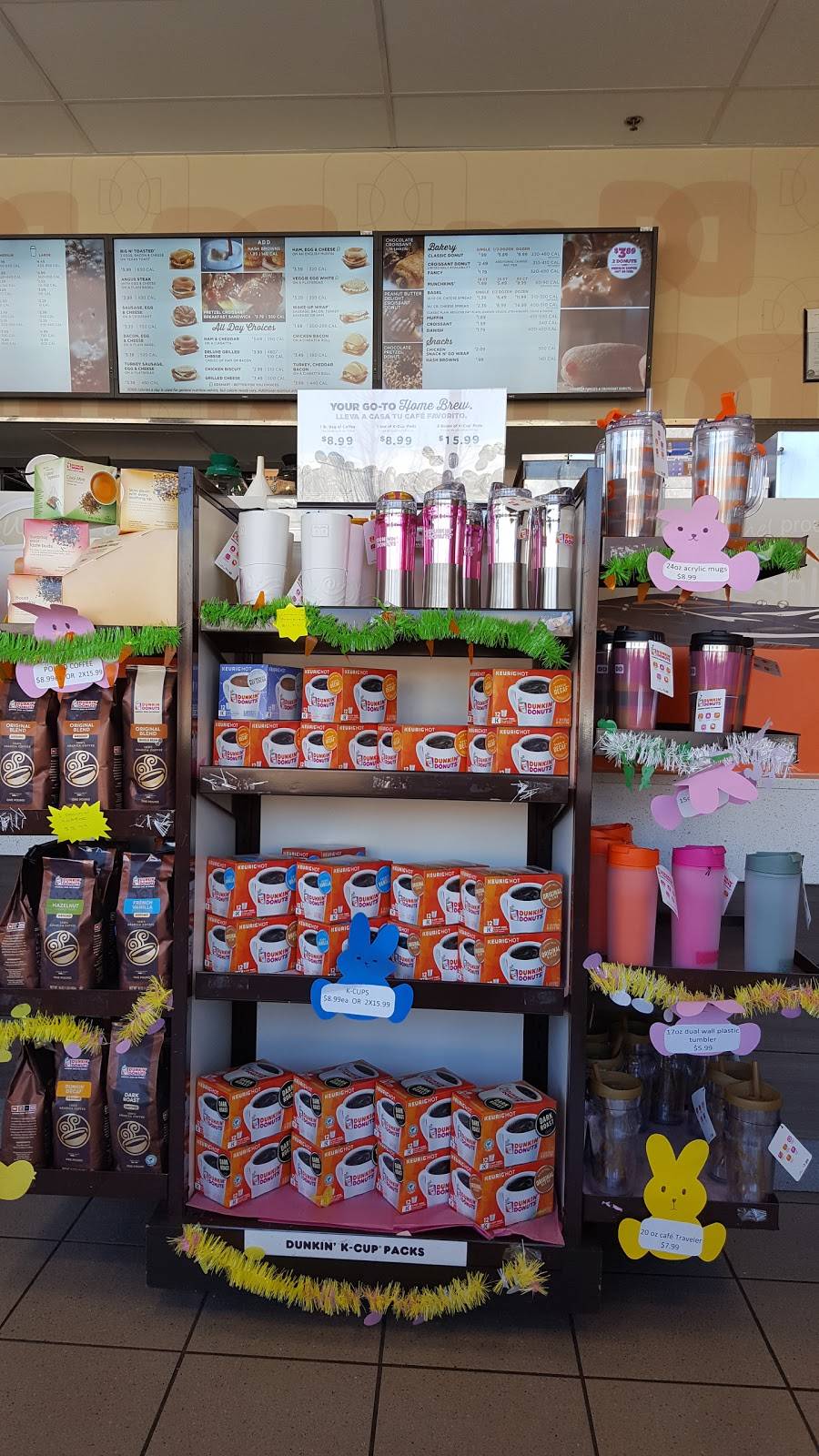 Dunkin Donuts | cafe | 2640 N Narragansett Ave, Chicago, IL 60639, USA | 7736227591 OR +1 773-622-7591