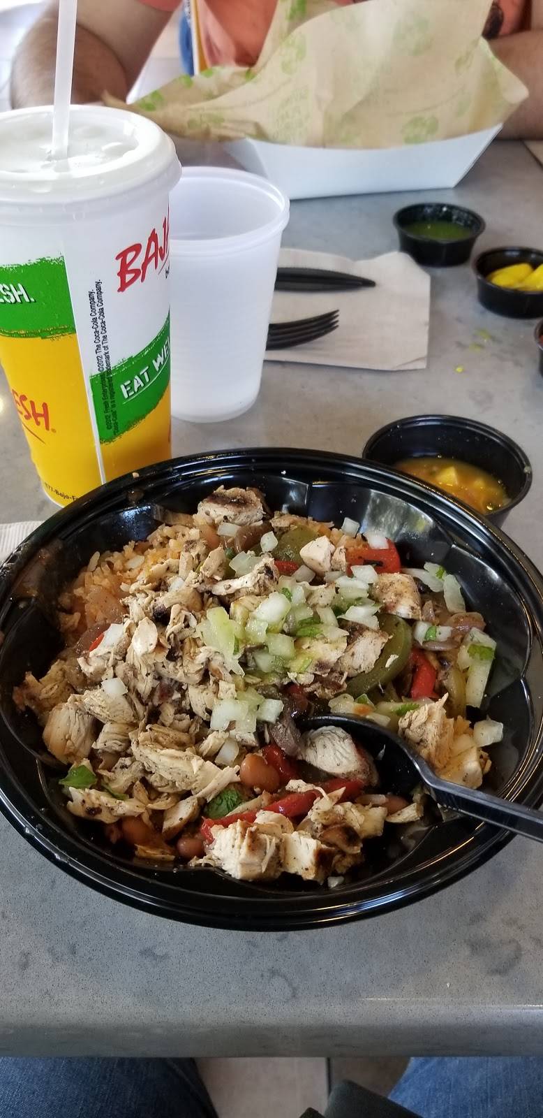 Baja Fresh Mexican Grill | restaurant | 11000 Crow Canyon Rd Suite A, Danville, CA 94506, USA | 9259649647 OR +1 925-964-9647