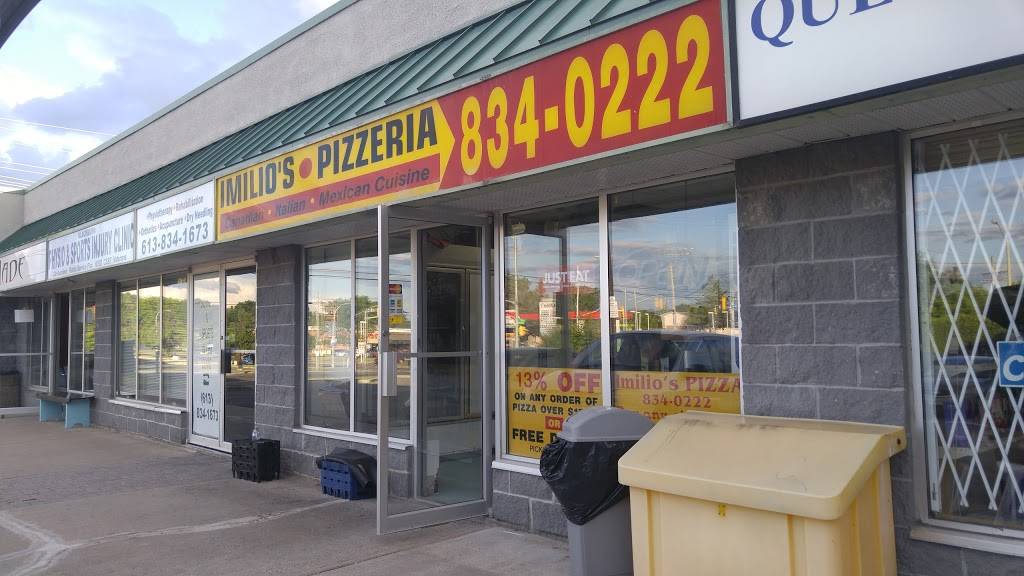 Imilios Pizzeria | restaurant | 110 Bearbrook Rd, Gloucester, ON K1B 3B9, Canada | 6138340222 OR +1 613-834-0222