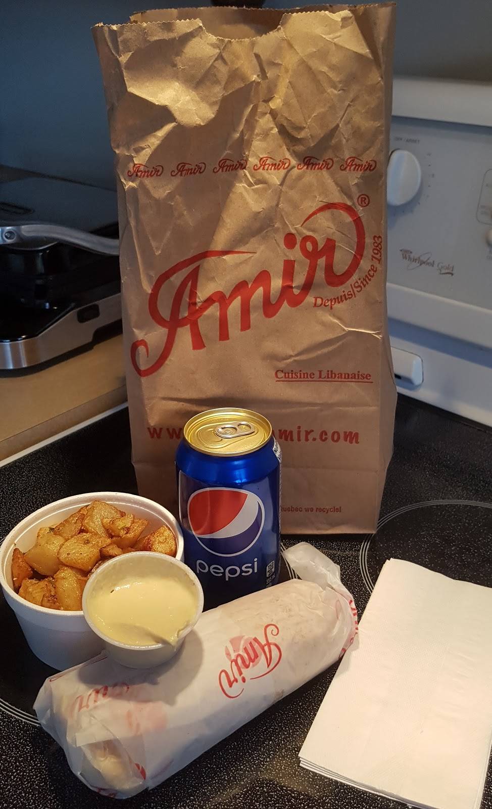 Amir | restaurant | 210 Boul Jean-Leman, Candiac, QC J5R 6E6, Canada | 4506598888 OR +1 450-659-8888