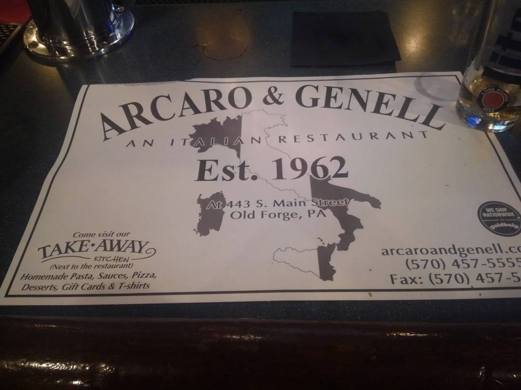 Arcaro and Genell | restaurant | Old Forge, PA 18518, USA | 5704575555 OR +1 570-457-5555