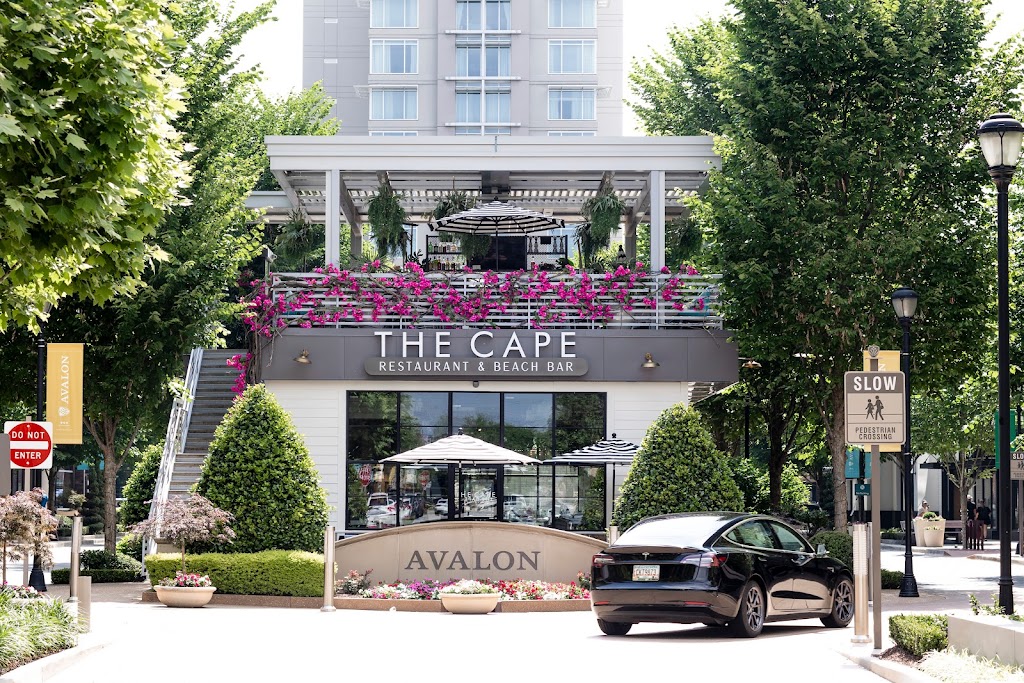 The Cape Restaurant & Beach Bar | restaurant | 700 Avalon Blvd, Alpharetta, GA 30009, USA | 6784592423 OR +1 678-459-2423