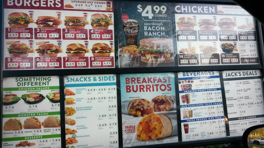Jack in the Box | restaurant | 1105 N Main St, Manteca, CA 95336, USA | 2092399525 OR +1 209-239-9525