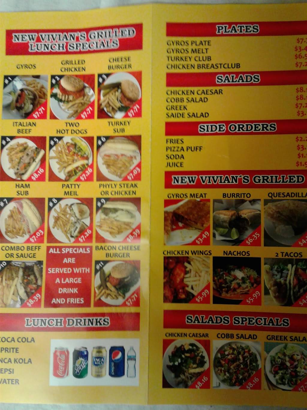 New Vivianas Grill | restaurant | 3334 W Chicago Ave, Chicago, IL 60651, USA | 7738010432 OR +1 773-801-0432