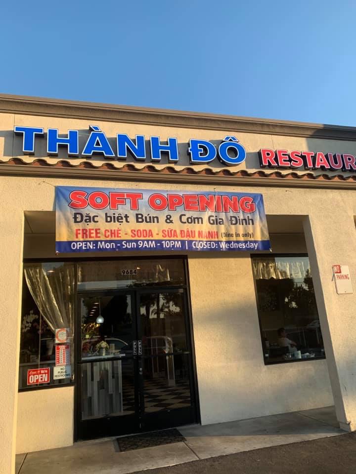 Thanh Do Restaurant | restaurant | 9684 Westminster Blvd., Garden Grove, CA 92844, USA | 7145346114 OR +1 714-534-6114