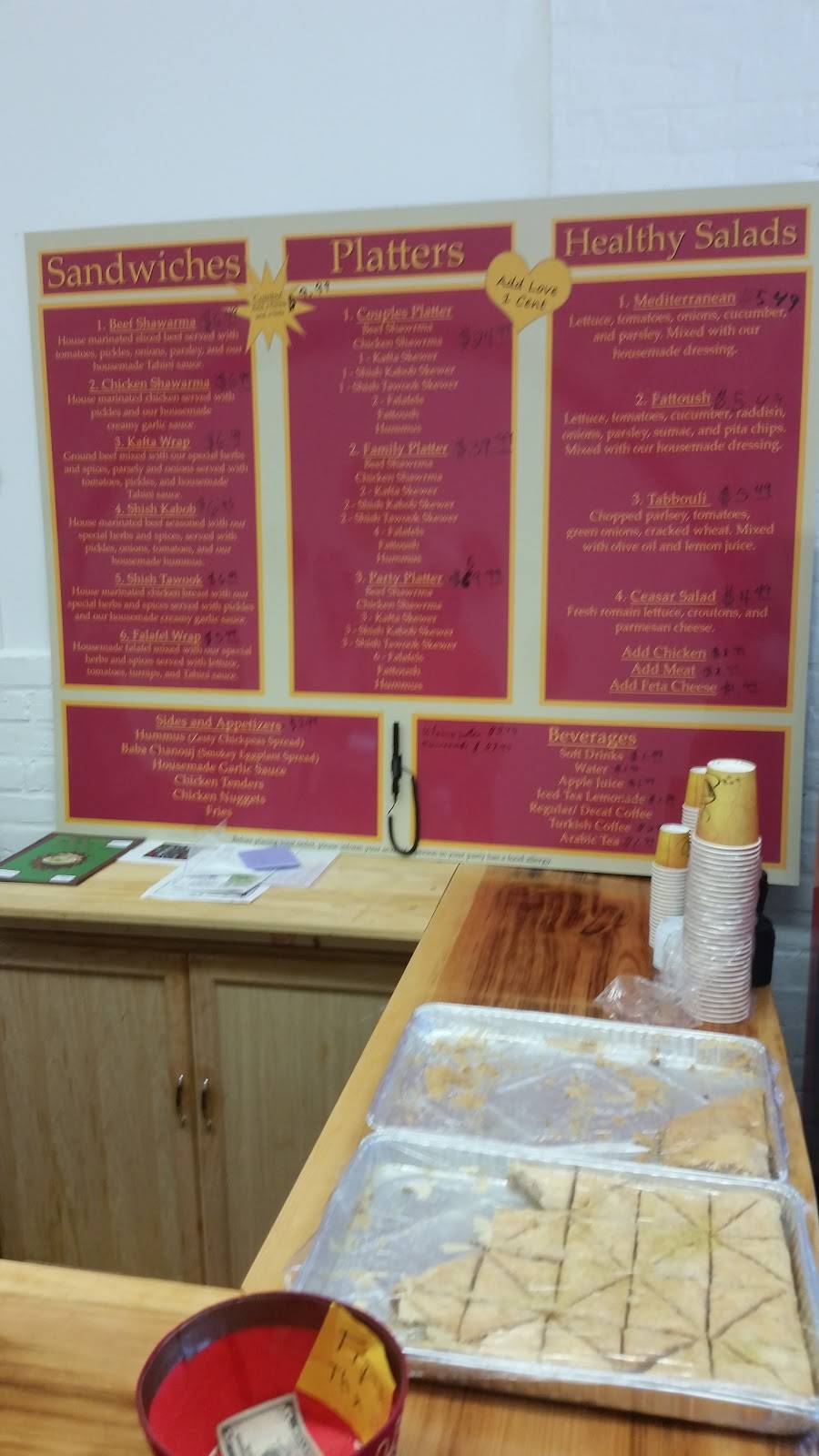 Malek Shawarma | restaurant | 11 E Pleasant St, Amherst, MA 01002, USA | 4132303357 OR +1 413-230-3357