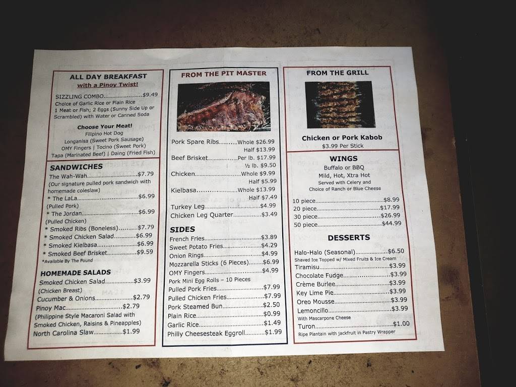 Philippine Smoked BBQ and Grill | restaurant | 175 Fletchwood Rd Unit C, Elkton, MD 21921, USA | 4103987674 OR +1 410-398-7674