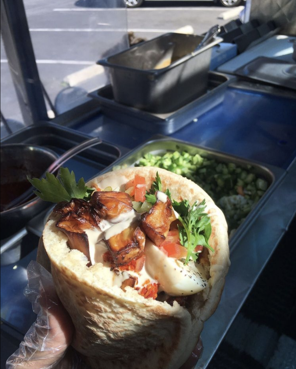 Falafel on wheels | restaurant | 5219 Newcastle Ave, Encino, CA 91316, USA | 3106285777 OR +1 310-628-5777