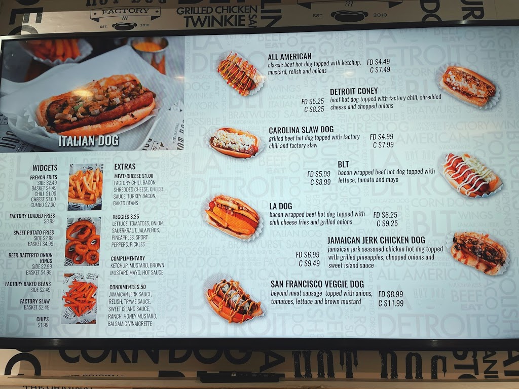 The Original Hotdog Factory - Perimeter Mall | restaurant | 4400 Ashford Dunwoody Rd NE, Atlanta, GA 30346, USA | 7706744641 OR +1 770-674-4641