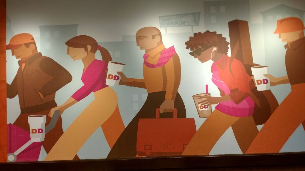 Dunkin | bakery | 5 East St, Tewksbury, MA 01876, USA | 9788513543 OR +1 978-851-3543