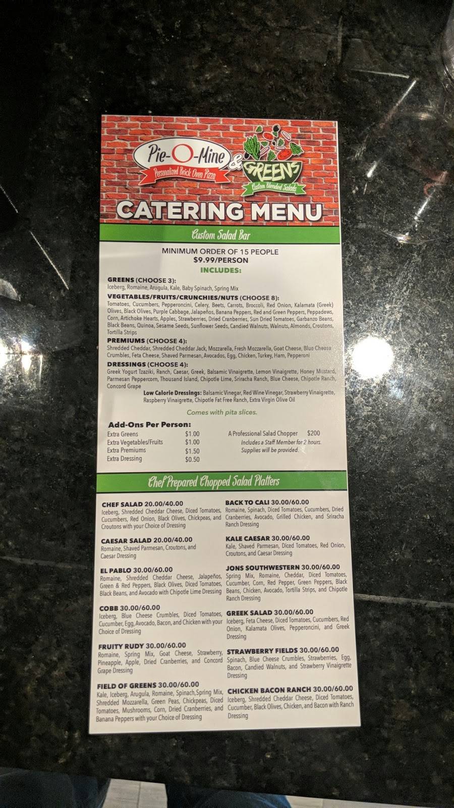 Pie-O-Mine/Greens | restaurant | 7725 W Ridgewood Dr, Parma, OH 44134, USA | 4403405150 OR +1 440-340-5150