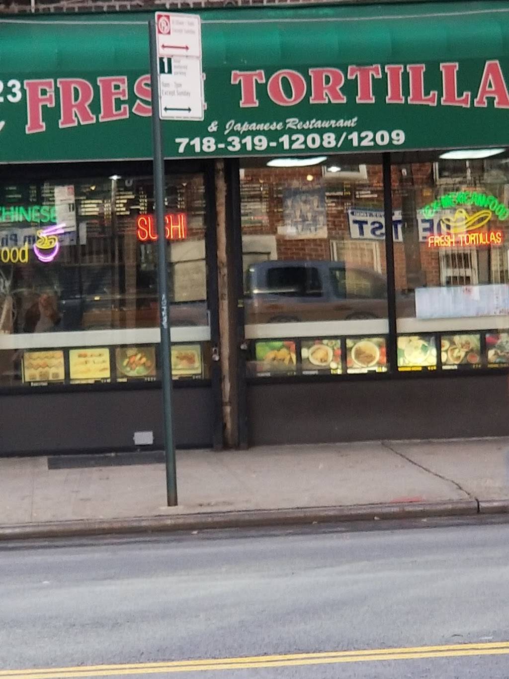 Fresh Tortillas | restaurant | 2123 Williamsbridge Rd, Bronx, NY 10461, USA | 7183191208 OR +1 718-319-1208