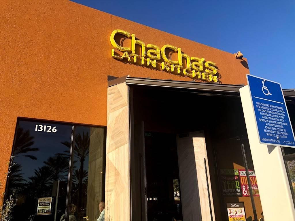 Cha Chas Latin Kitchen | restaurant | 13126 Jamboree Rd, Irvine, CA 92602, USA | 7144087819 OR +1 714-408-7819