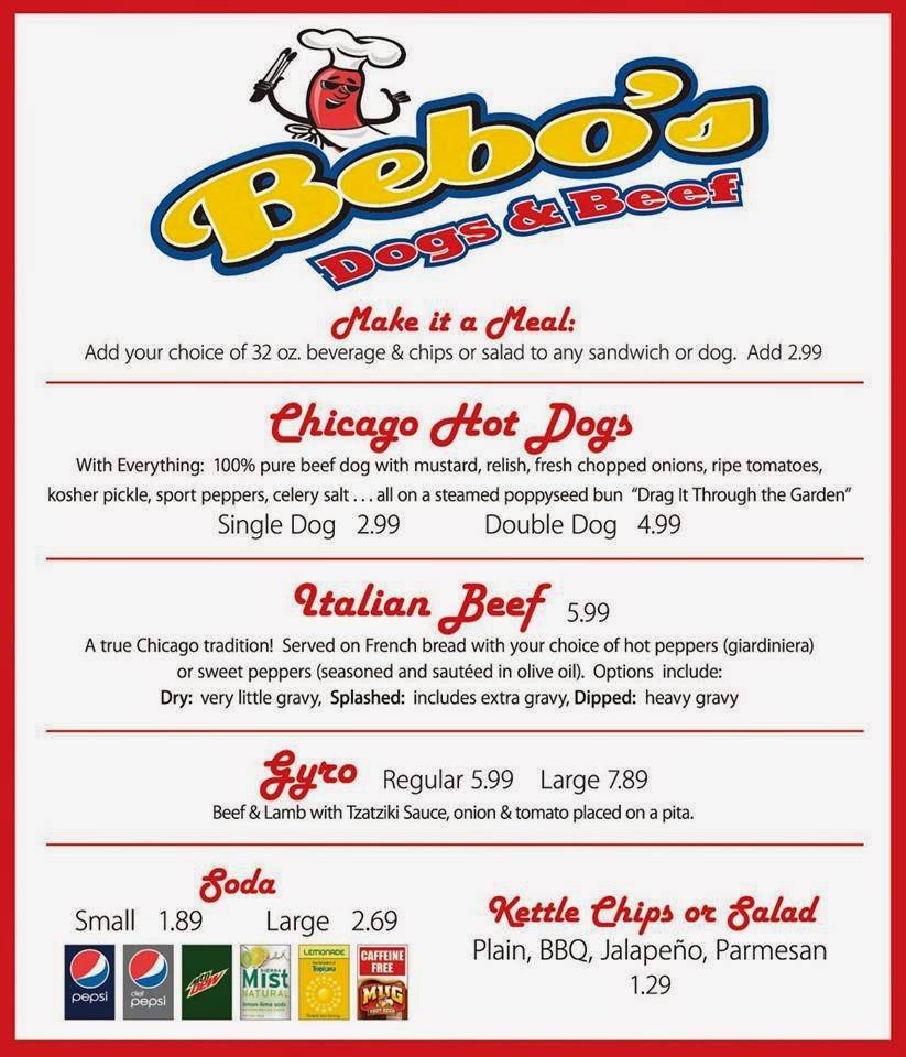 Bebos Dogs & Beef | restaurant | 101 3rd St S, La Crosse, WI 54601, USA | 5074582110 OR +1 507-458-2110