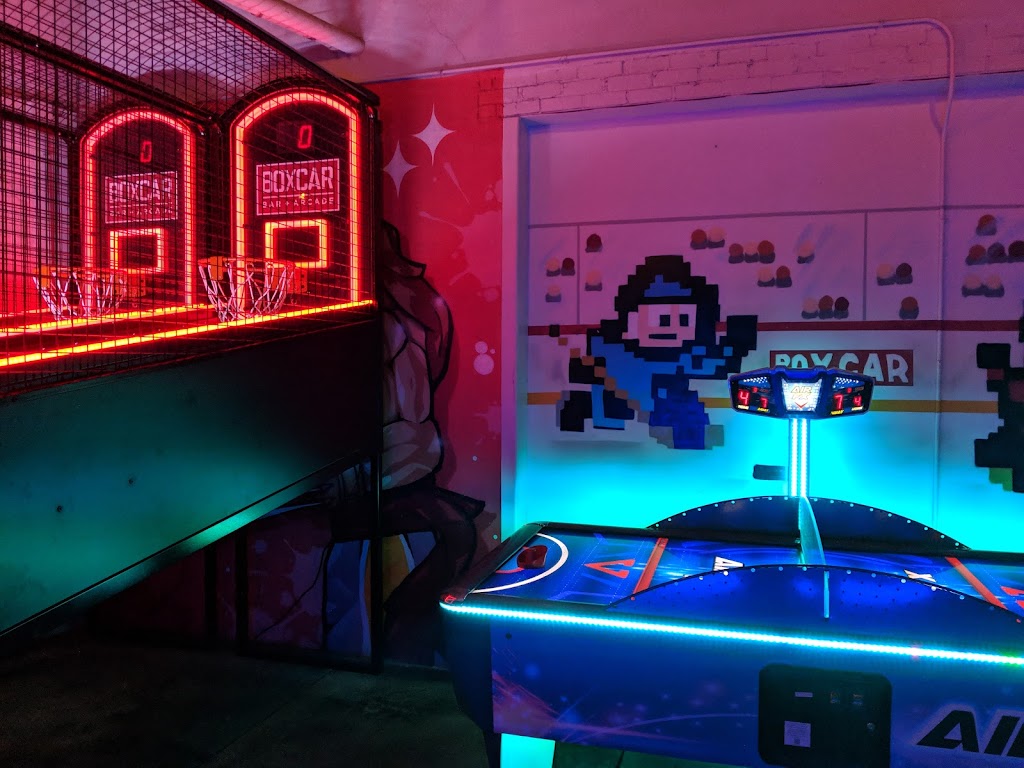 Boxcar Bar + Arcade | restaurant | 120 W Lewis St, Greensboro, NC 27406, USA | 3362988386 OR +1 336-298-8386
