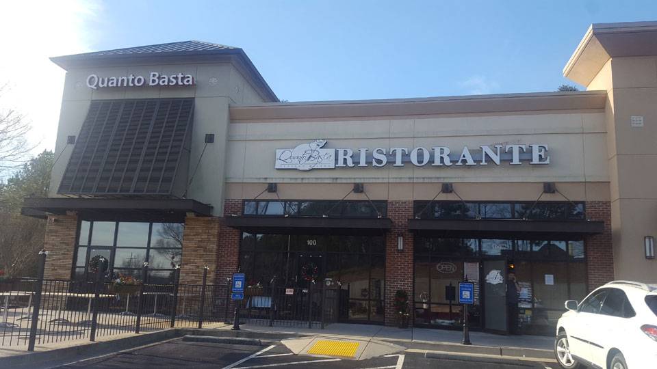 Quanto Basta | restaurant | 2950 Buford Hwy, Cumming, GA 30041, USA | 6784553444 OR +1 678-455-3444