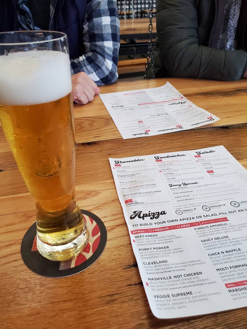 Saucy Brew Works - Columbus | cafe | 443 W 3rd Ave, Columbus, OH 43201, USA | 6146965100 OR +1 614-696-5100