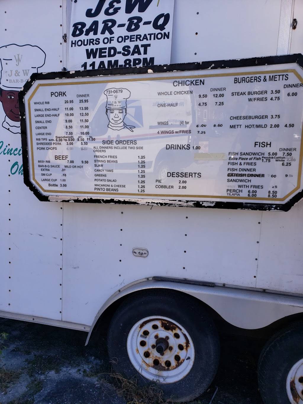 J & w Bar-B-Que | restaurant | 5644 Montgomery Rd, Cincinnati, OH 45212, USA | 5137310679 OR +1 513-731-0679