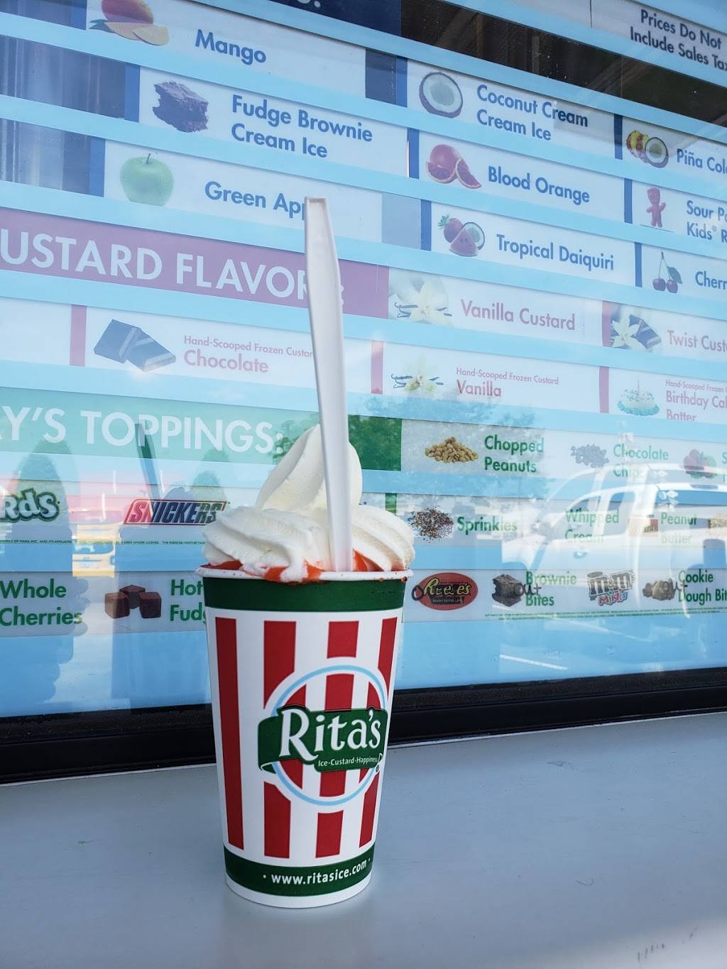 Ritas Italian Ice & Frozen Custard | restaurant | 4214, 5256 Providence Rd, Virginia Beach, VA 23464, USA | 7574742770 OR +1 757-474-2770