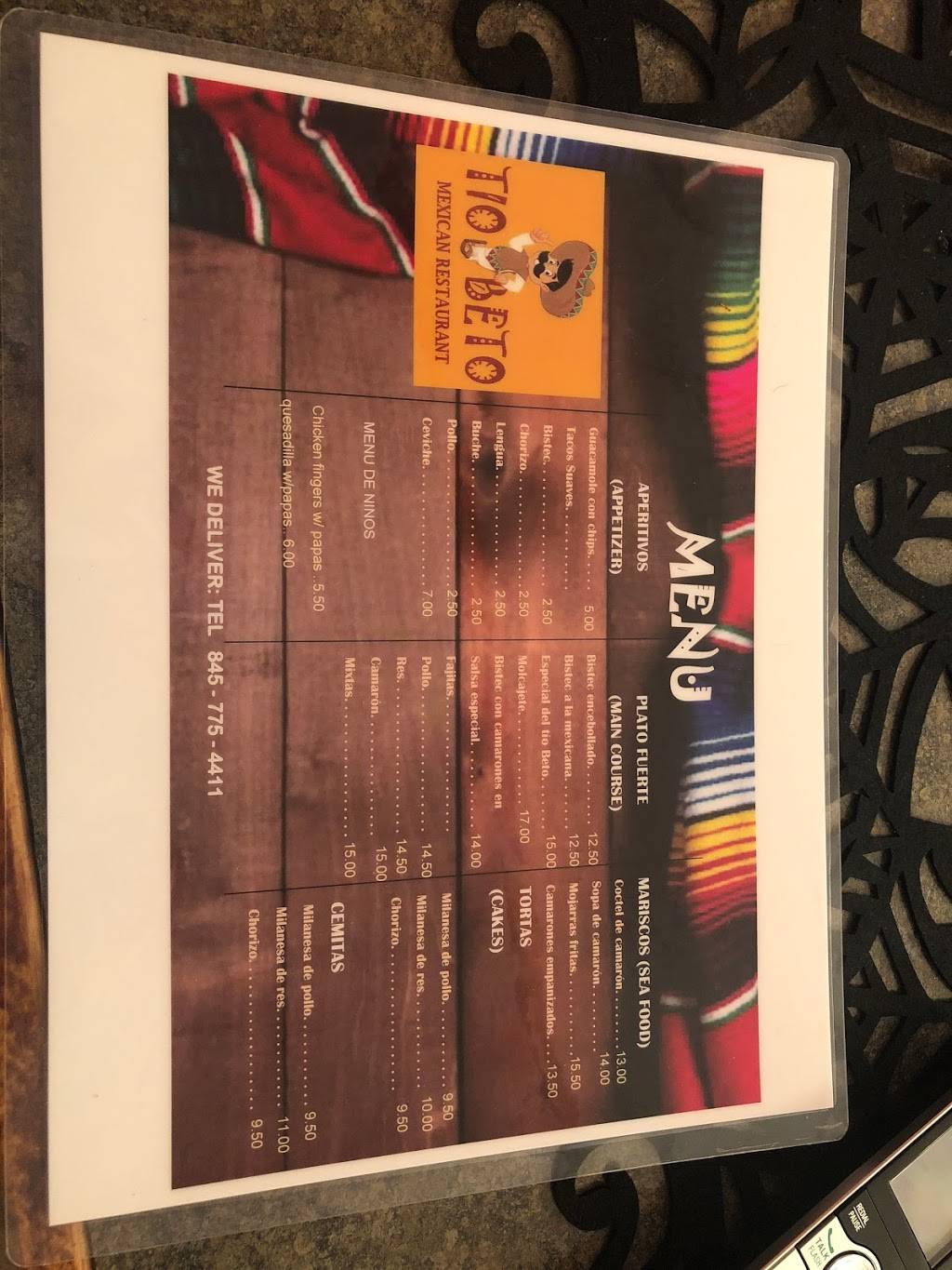 Tío Beto Restaurant | restaurant | 418 North St, Middletown, NY 10940, USA | 8457754411 OR +1 845-775-4411