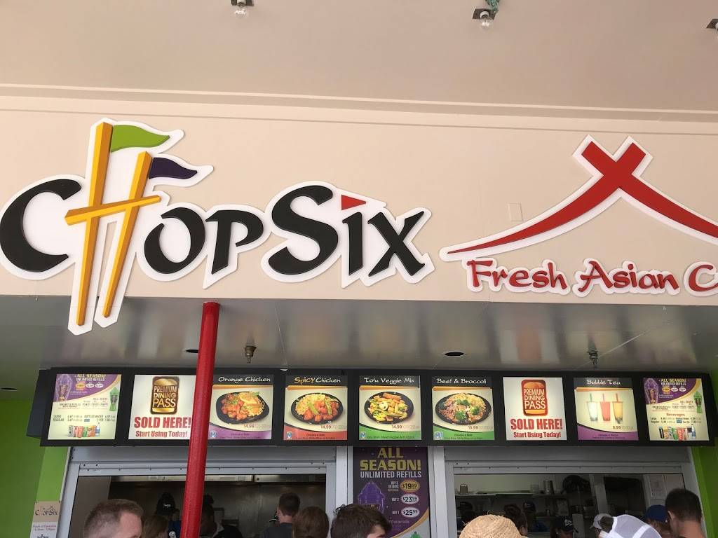 Chop Six | restaurant | 1 Great America Parkway, Gurnee, IL 60031, USA | 8472491776 OR +1 847-249-1776