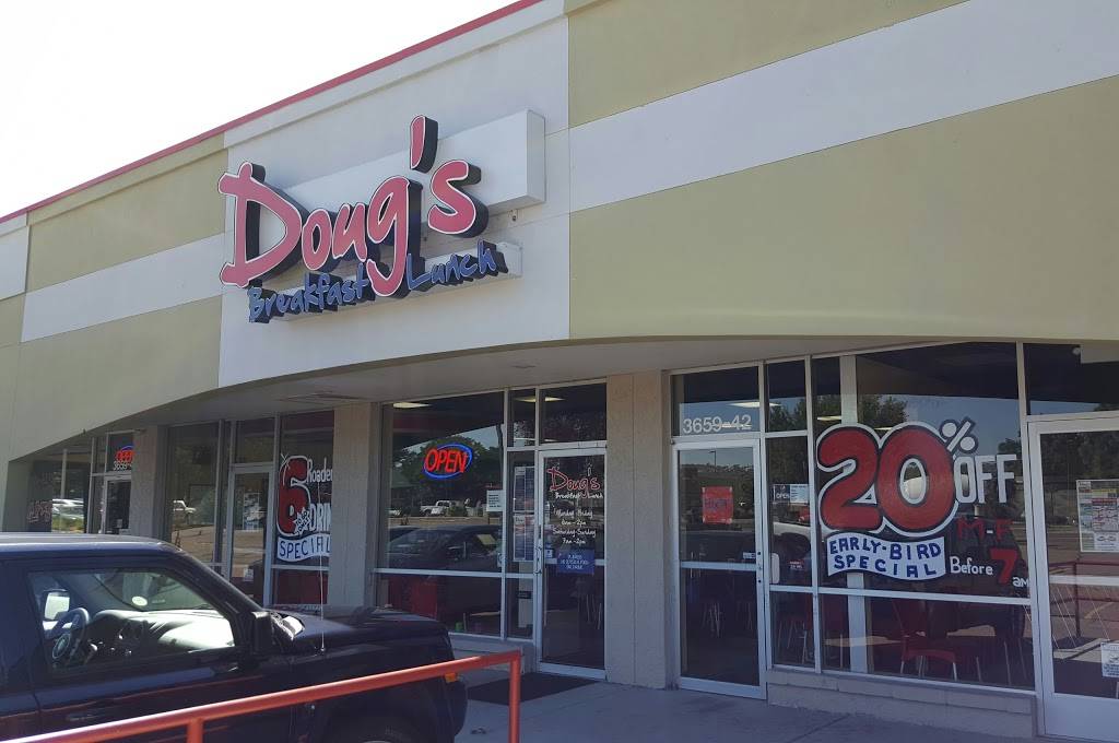 Dougs Breakfast Lunch | restaurant | 3659 Austin Bluffs Pkwy, Colorado Springs, CO 80918, USA | 7193544620 OR +1 719-354-4620