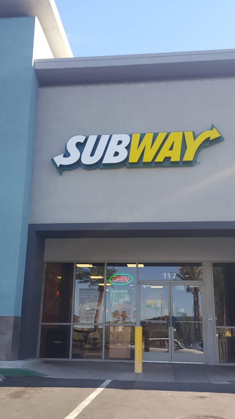 Subway | meal takeaway | 2600 W Sahara Ave Suite 117, Las Vegas, NV 89102, USA | 7024899005 OR +1 702-489-9005