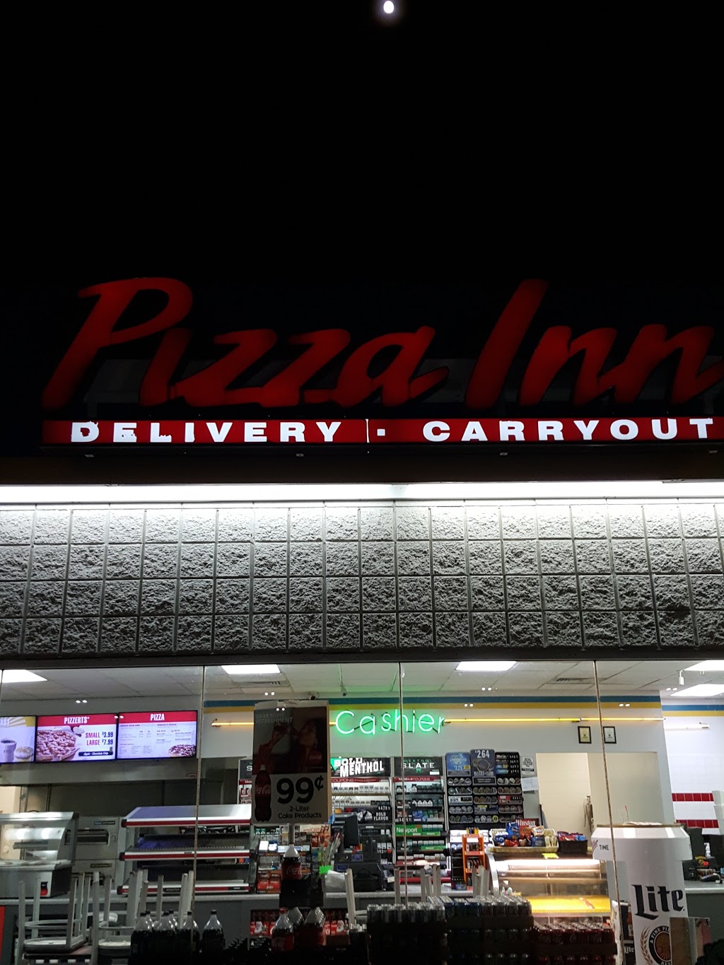 Pizza Inn Express | meal takeaway | 12640 AL-188, Grand Bay, AL 36541, USA | 2512900376 OR +1 251-290-0376