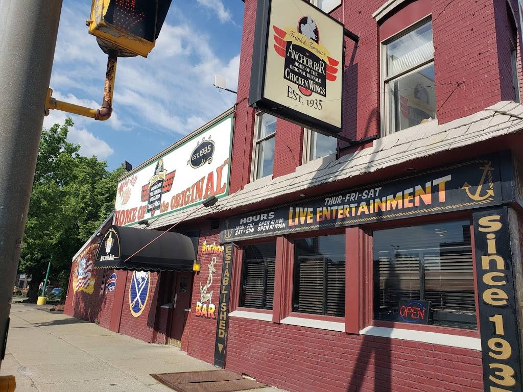 Frank & Teressas Anchor Bar | restaurant | 2-20 E North St, Buffalo, NY 14203, USA | 7168868920 OR +1 716-886-8920