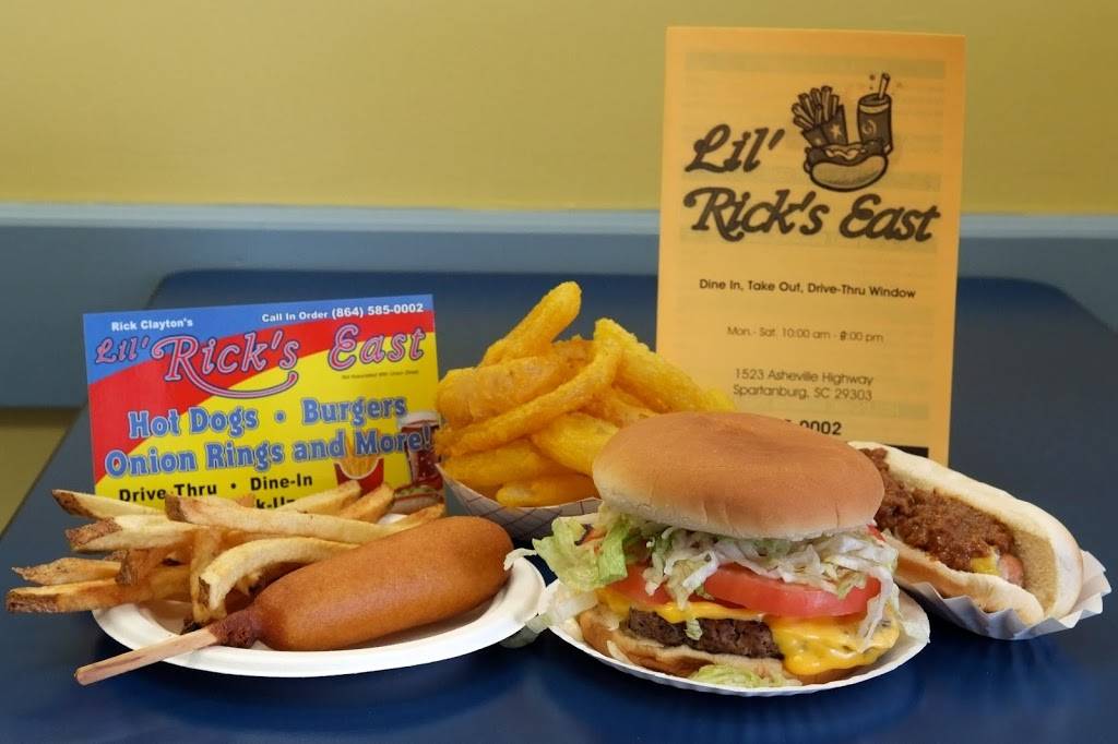 Rickys Drve In | restaurant | 1523 Asheville Hwy, Spartanburg, SC 29303, USA | 8645850002 OR +1 864-585-0002