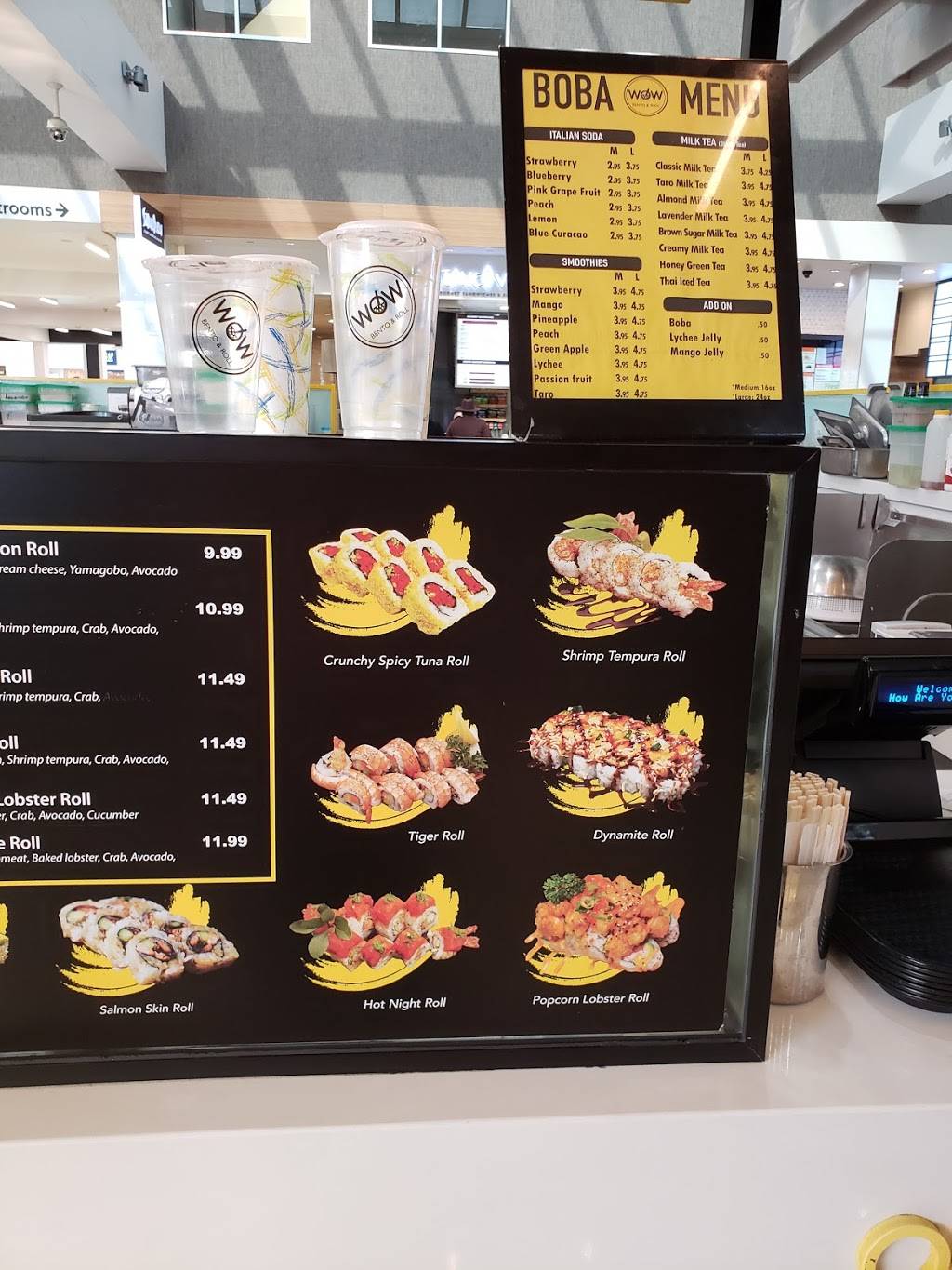 WOW Bento & Roll | restaurant | 14006 Riverside Dr, Sherman Oaks, CA 91423, USA | 8183413320 OR +1 818-341-3320