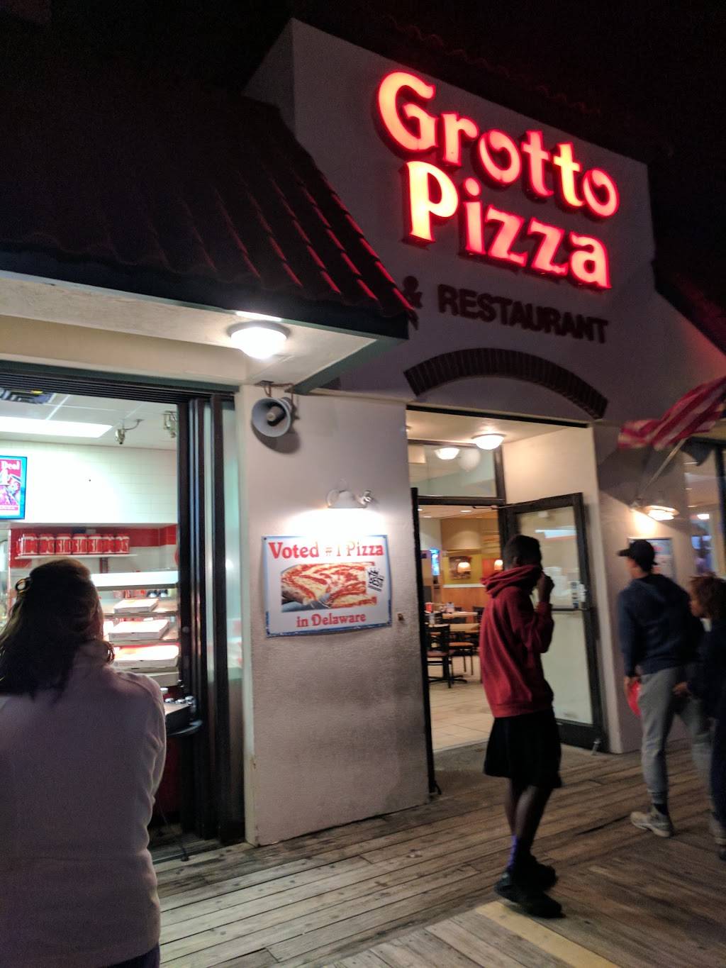 Grotto Pizza | restaurant | 17 Surf Ave, Rehoboth Beach, DE 19971, USA | 3022273601 OR +1 302-227-3601