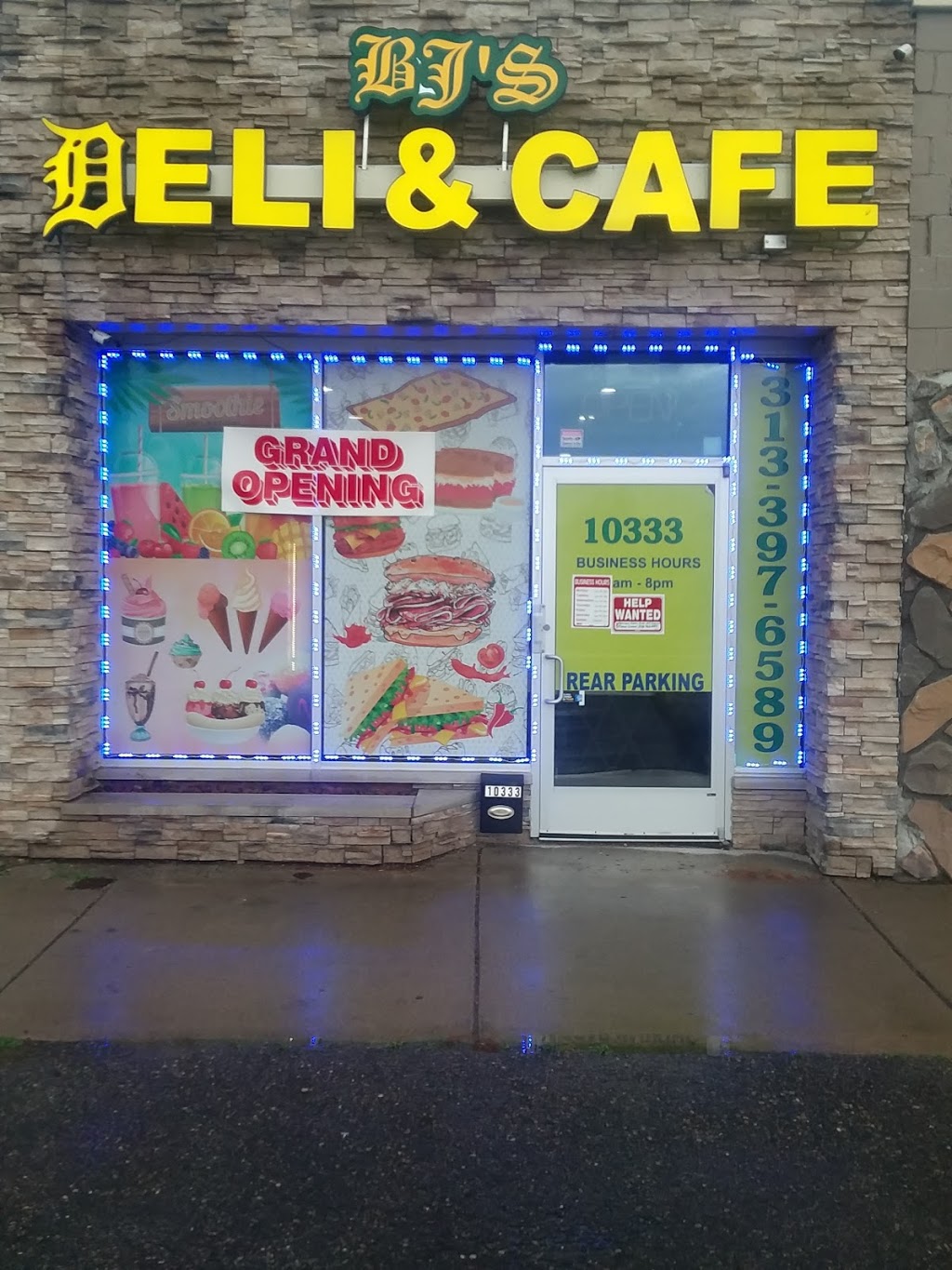BJs Deli & Cafe | restaurant | 10333 Eight Mile Rd, Detroit, MI 48221, USA | 3133976598 OR +1 313-397-6598