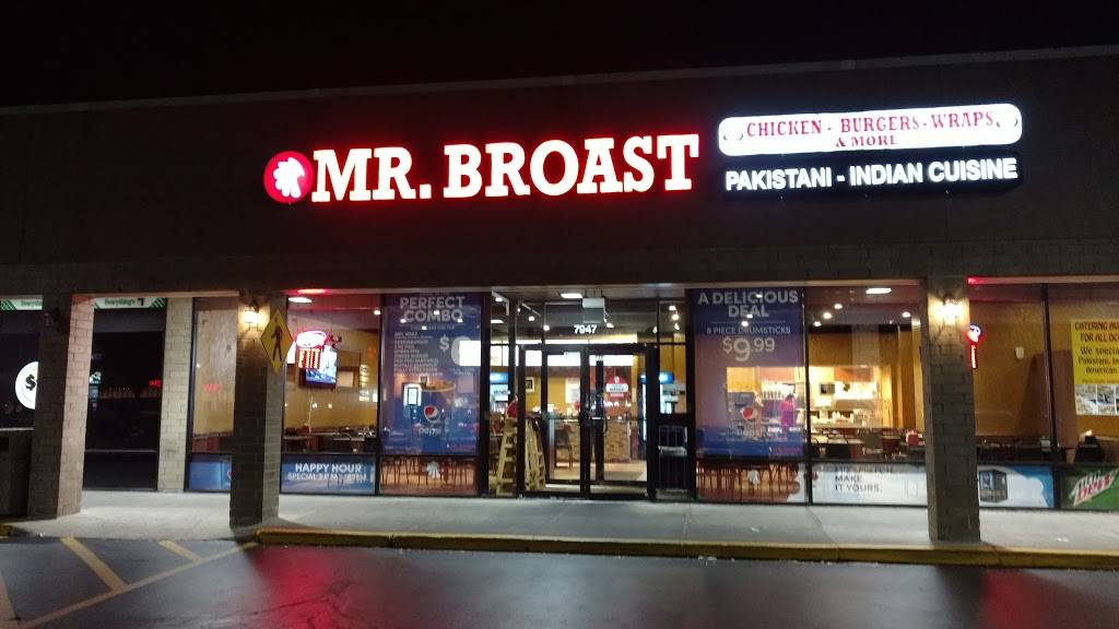 Mr.Broast Xpress Mg | restaurant | 9402 Waukegan Rd, Morton Grove, IL 60053, USA | 8473249115 OR +1 847-324-9115