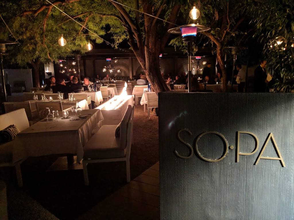 SO.PA Restaurant | restaurant | 1050 E Palm Canyon Dr, Palm Springs, CA 92264, USA | 7603231858 OR +1 760-323-1858