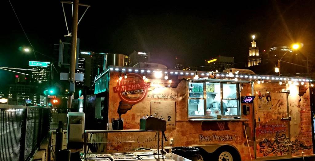 Authenticos Mesquite Grille - Food Truck | restaurant | 8355 W Grand Ave, Peoria, AZ 85345, USA | 6028316984 OR +1 602-831-6984