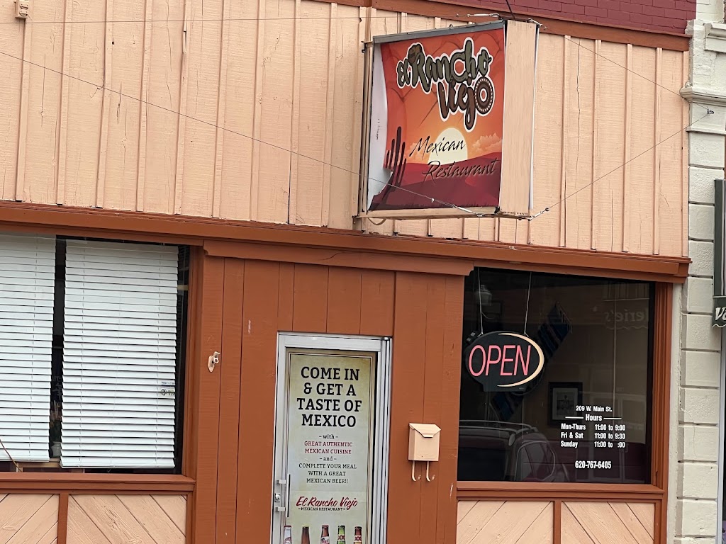 El Rancho Viejo Mexican Restaurant | restaurant | 209 W Main St, Council Grove, KS 66846, USA | 6207676405 OR +1 620-767-6405