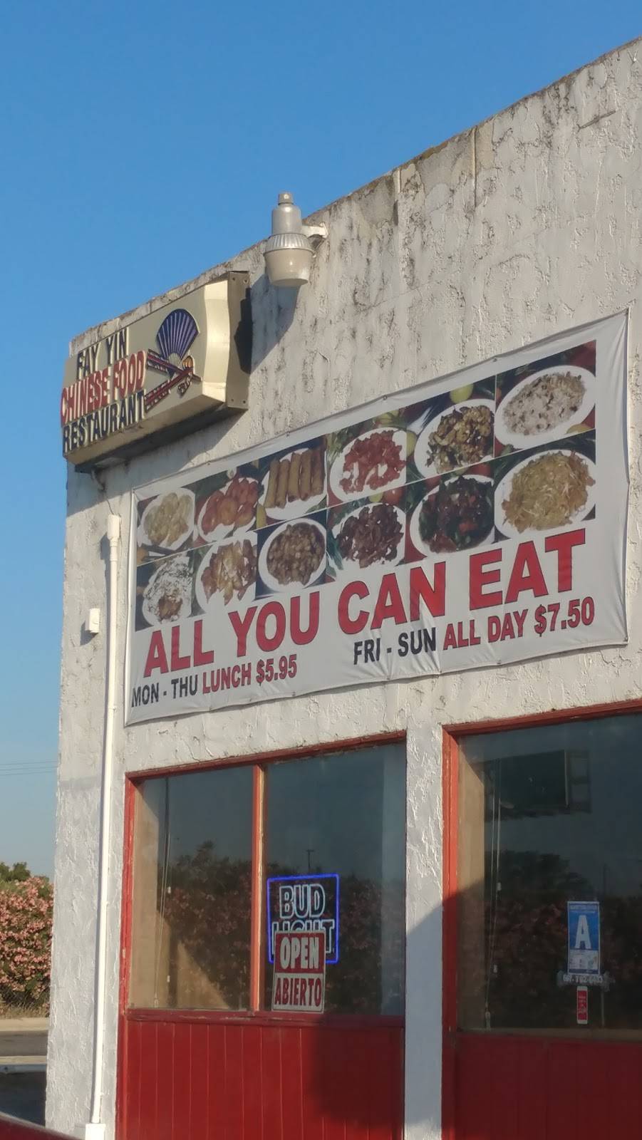 Fay Yin Restaurant | restaurant | 137 Lockwood Ave, McFarland, CA 93250, USA | 6617926433 OR +1 661-792-6433